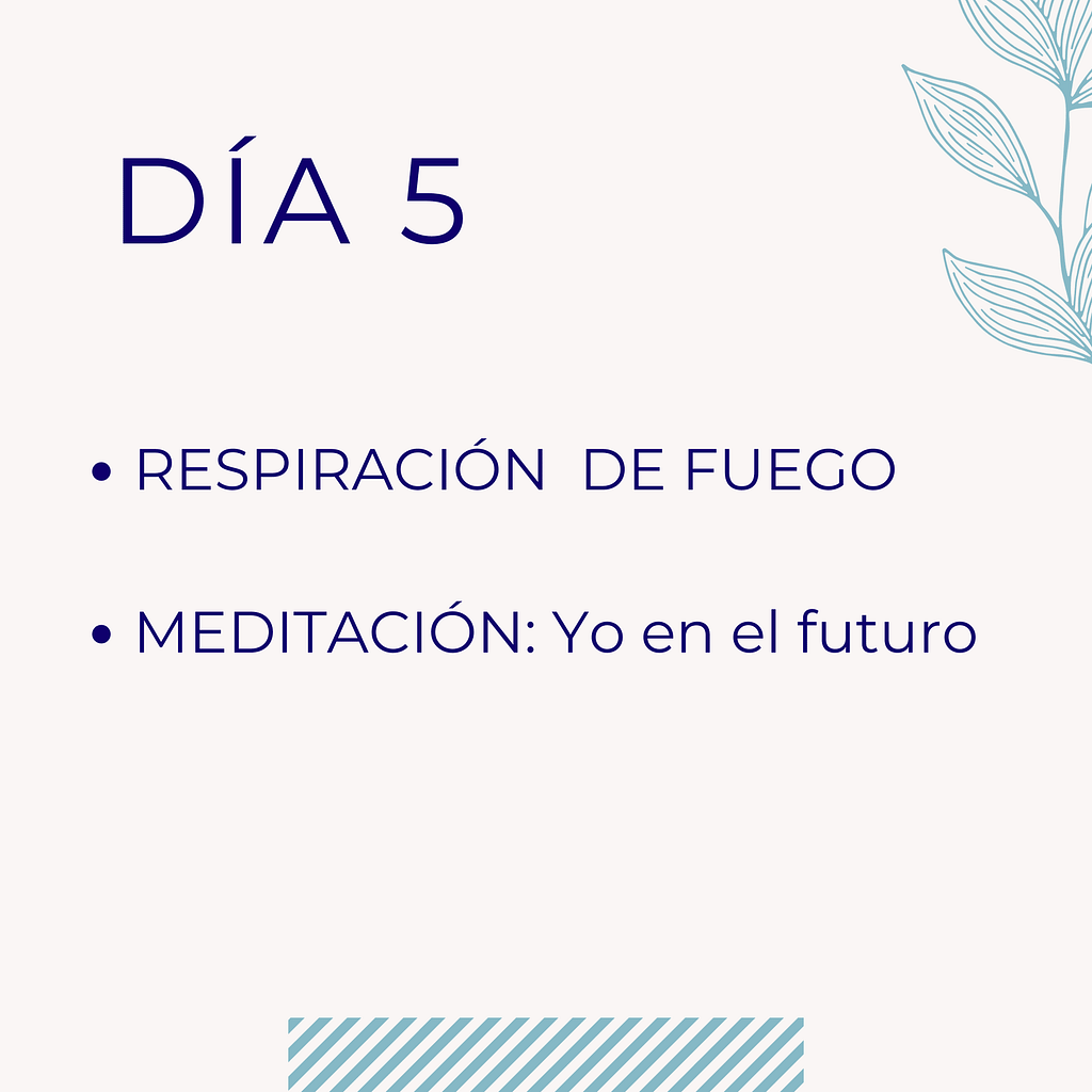 Tu yo en el futuro y respiración de fuego