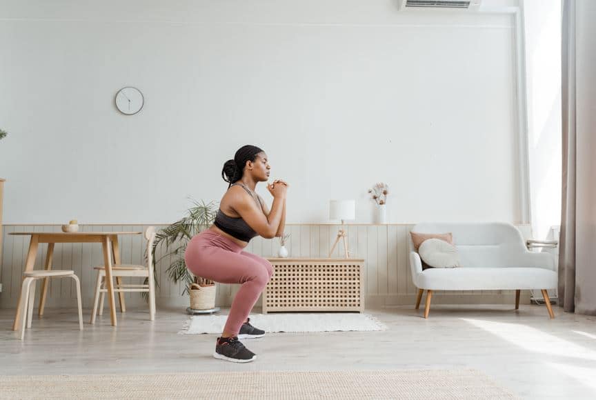 Fitness: Mujer haciendo Fitness Funcional